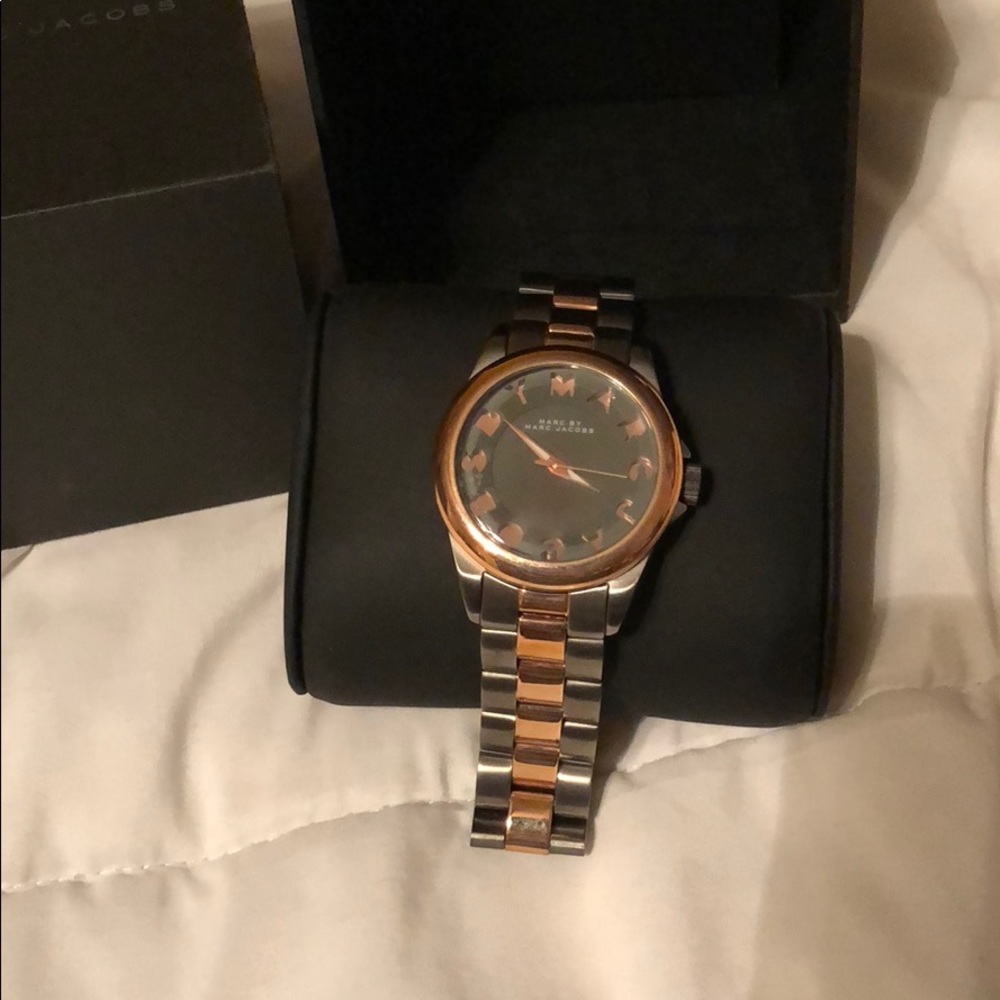 Marc Jacobs MBM3114 Grey/Rose Gold Watch